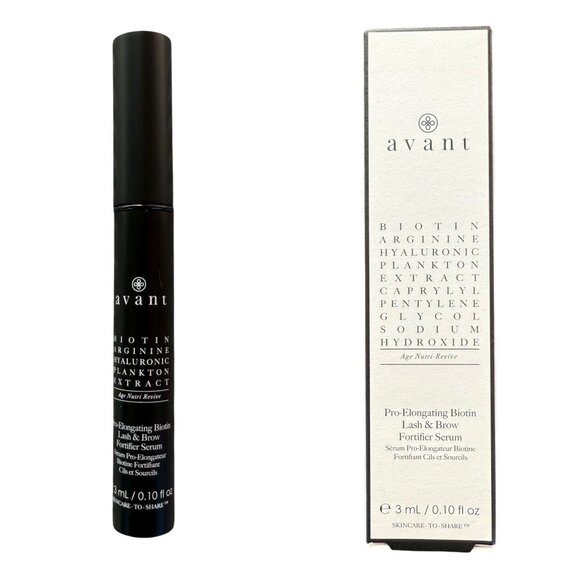 Avant Biotin Lash and Brow Serum Full Size 3ml Pro Formula for Longer Lashes - Picture 1 of 7